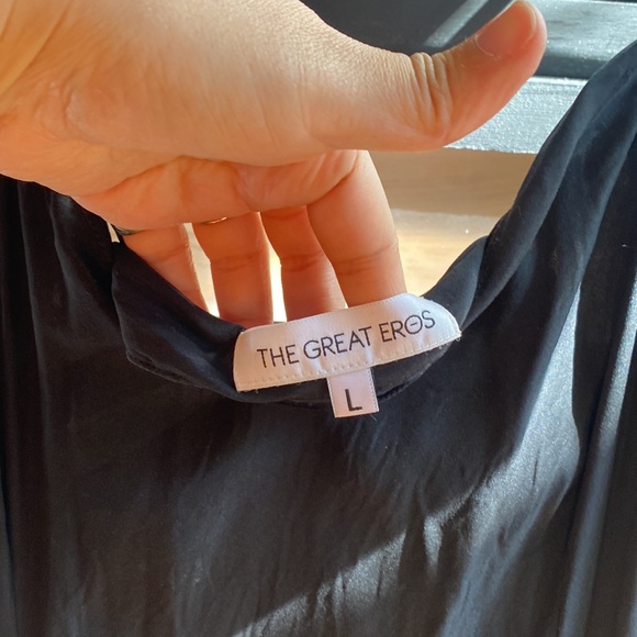 The great Eros black silk slip - Picture 2 of 2